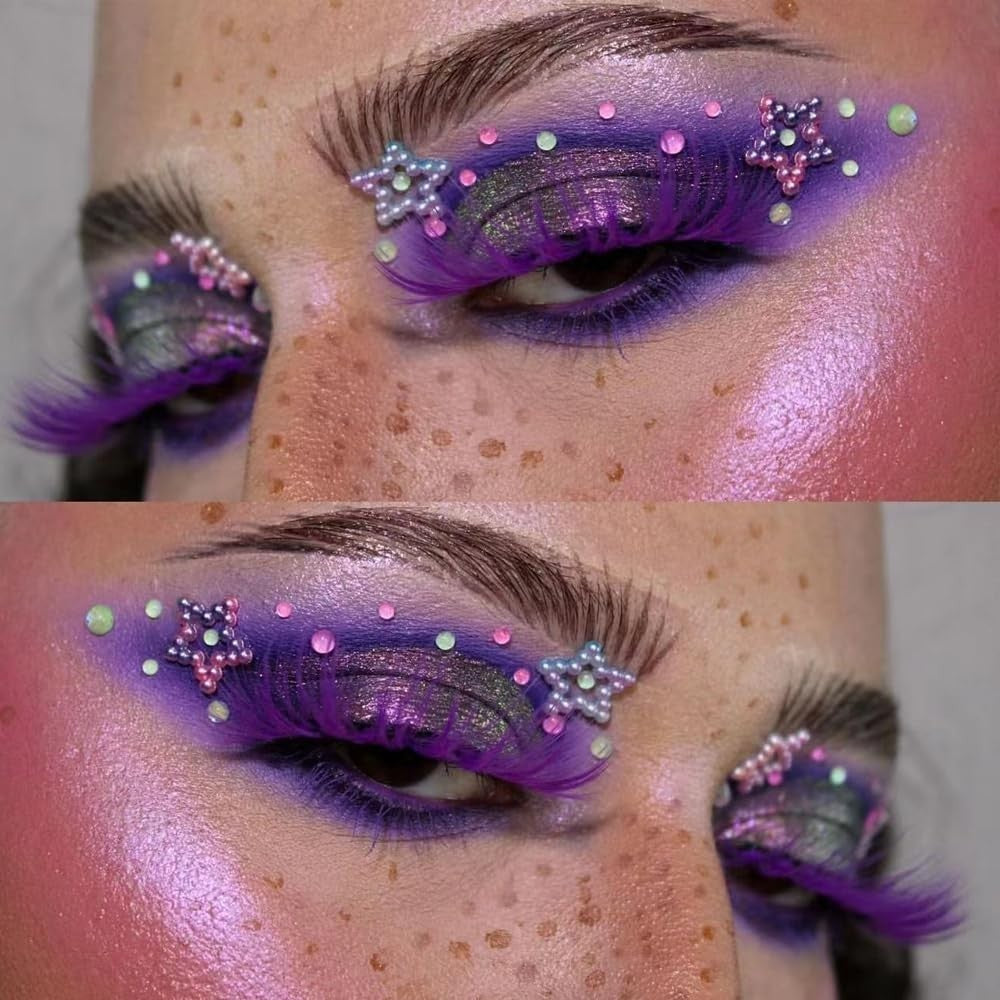 9 Colors Eyeshadow Palette - Purple Theme, High Pigmented